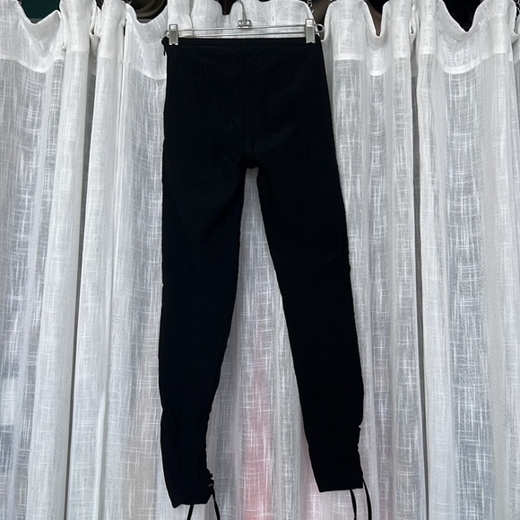 🆑 [4/$20] Mustard Seed Lace Up Goth High Rise Leggings - Picture 6 of 10